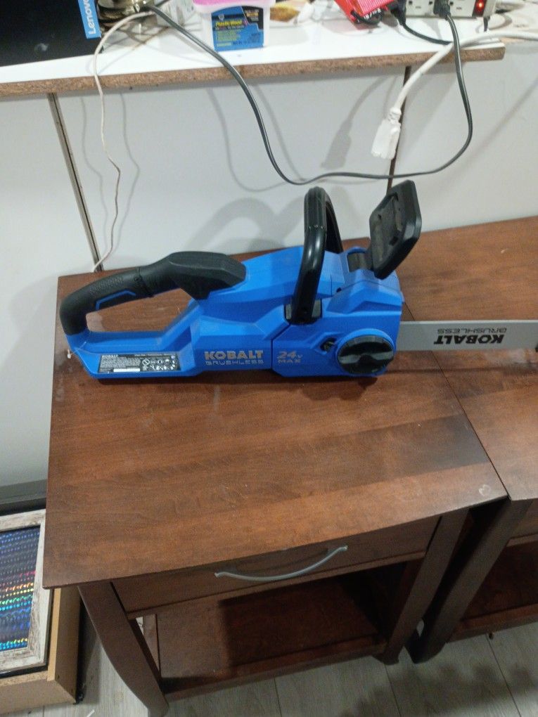 Kobalt Brushless Chainsaw Brand New