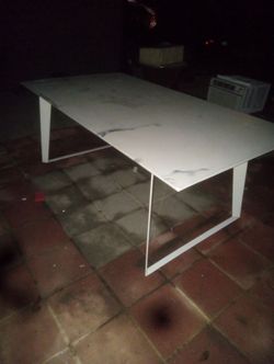 MOVING OUT OF STATE**MUST GO ASAP ** 78.5" x 41.25" Granite Top Work/Dining Table  $100 obo
