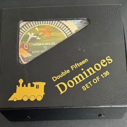 Set of Double 15 Mexican Train Dominoes Set COMPLETE just $25 