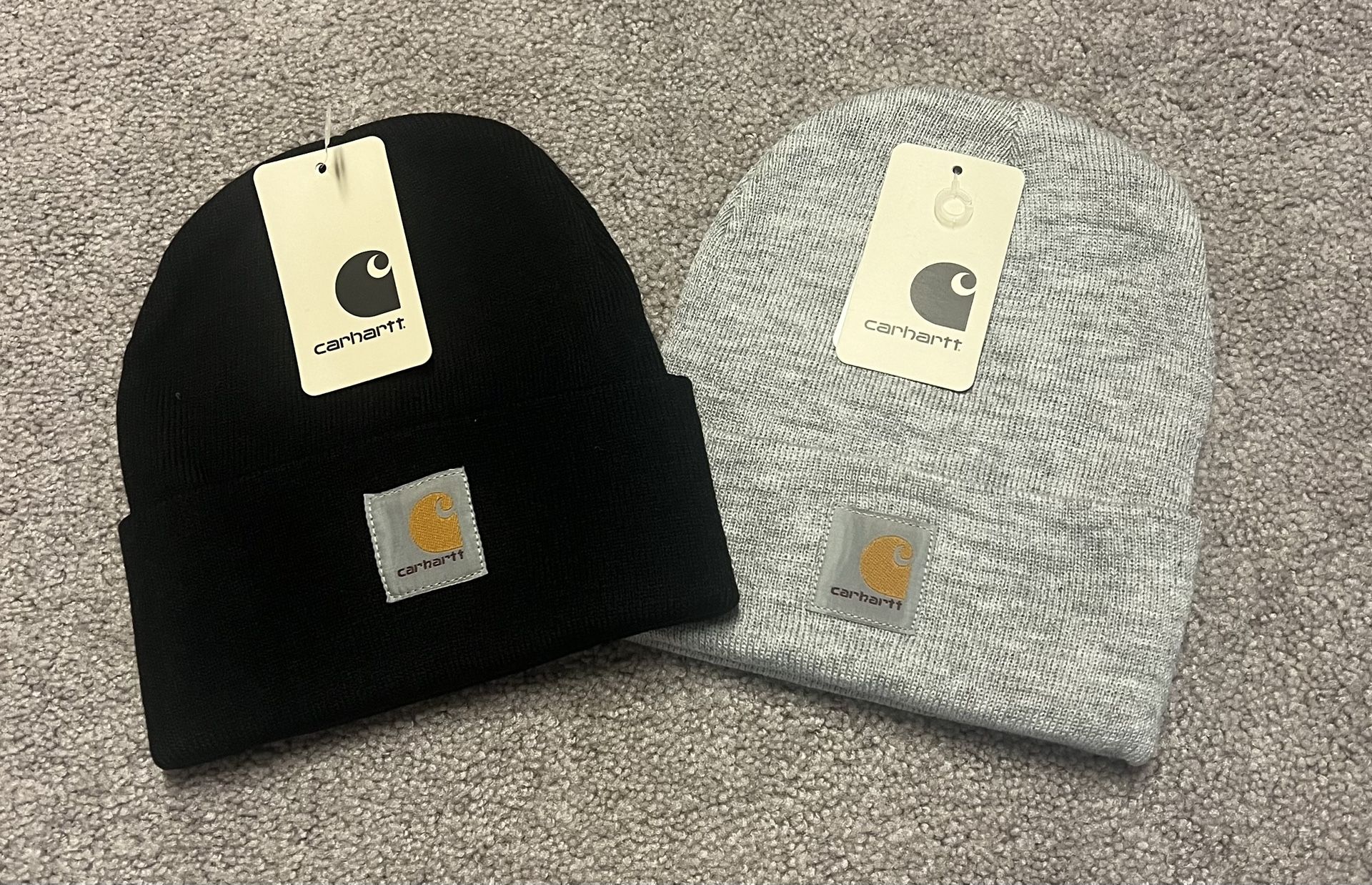 2 Carhartt Acrylic Cuffed Winter Beanie Hat