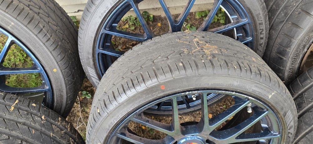 4 Victor Equipment 5x130 Wheels And Tires