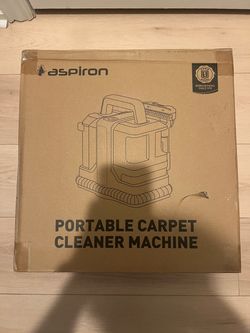 aspiron carpet cleaner machine