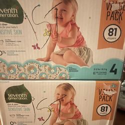 Seven Generation Diapers Size 4