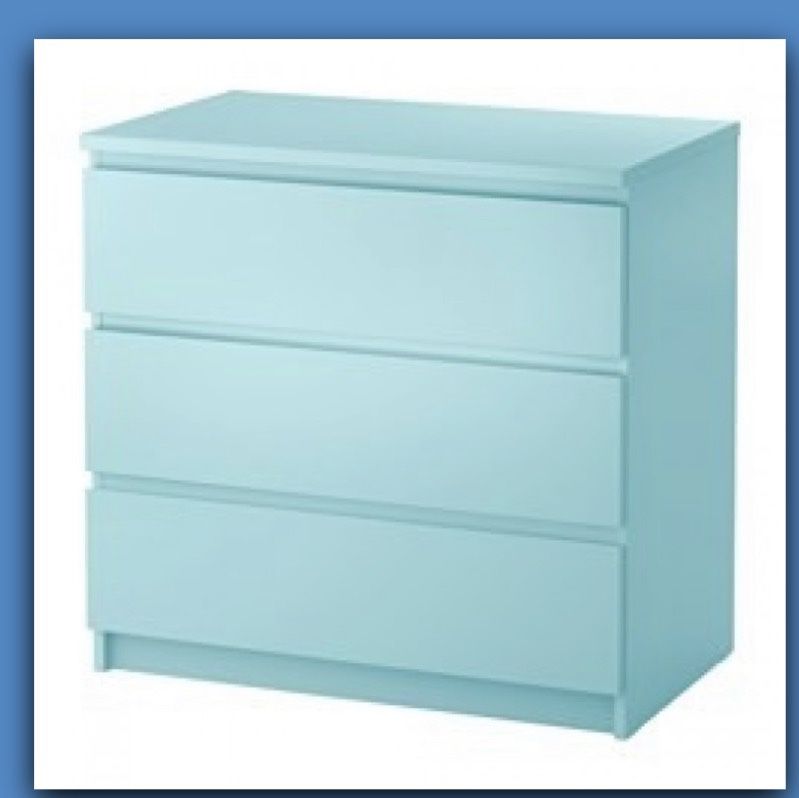Two Turquoise Dressers