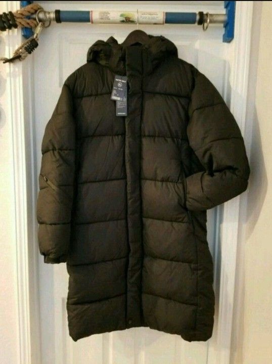 Men's Long Puffer jacket parka