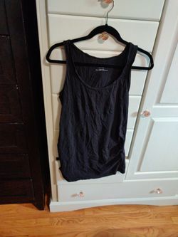 Black Maternity Tank Top Size Small