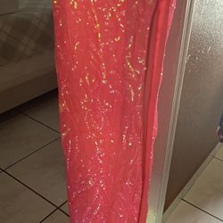 Pink Sequin Dress fashion Nova