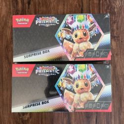 Prismatic Evolutions Suprise Box