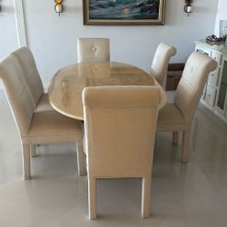 Table And Six Chairs