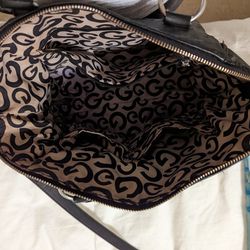 Guess Brand Black Leather Purse