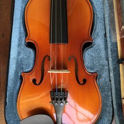 New solid wood violin