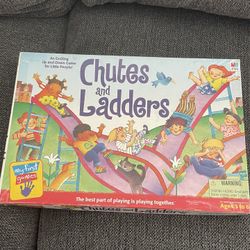 Chutes And Ladders Board Game