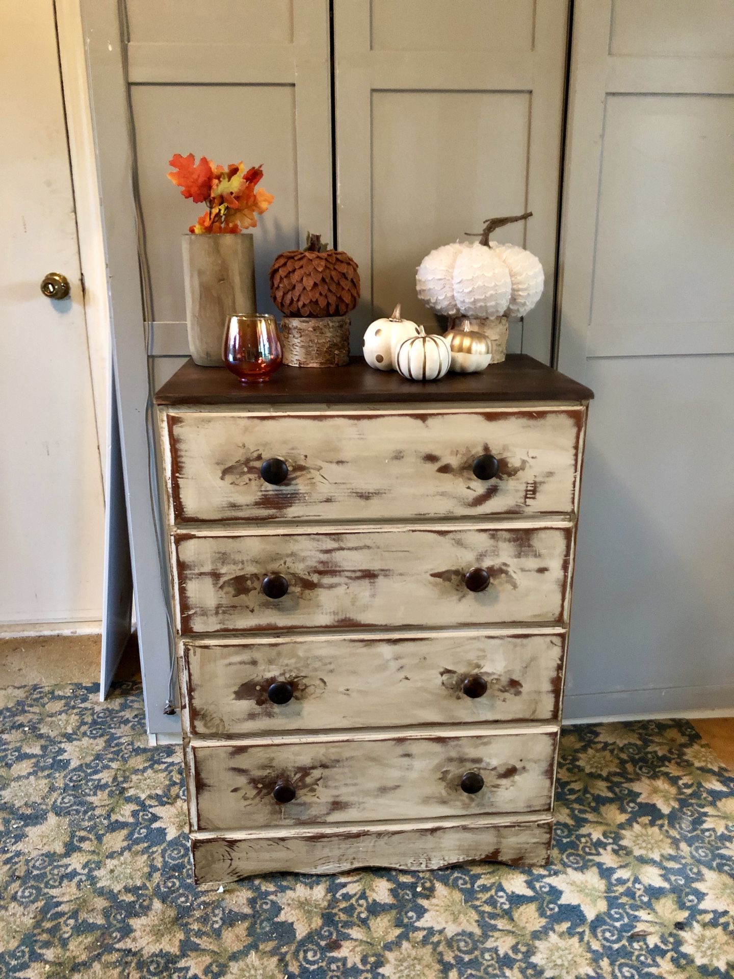 Refinished chest of drawers