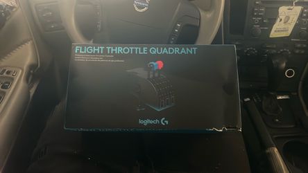 Brand New Logitech G Flight Throttle Quadrant – Sealed in Box