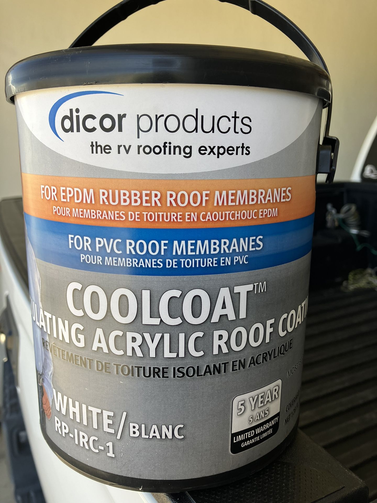 Dicor Coolcoat Roof Coating