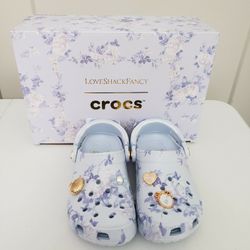 BRAND NEW LOVESHACKFANCY WOMEN CROCS