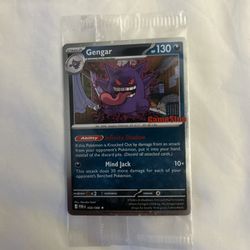 Gengar Promo Pokemon