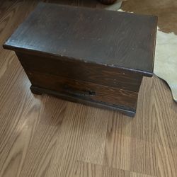 Wooden Chest Storage