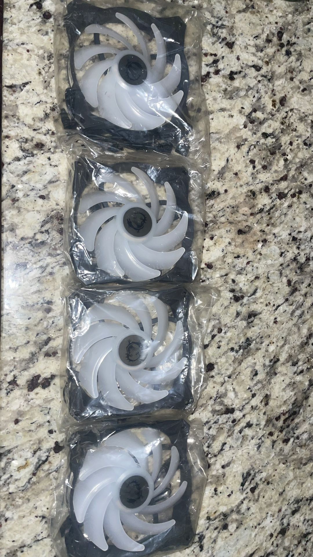 MSI 120mm RGB fans Only