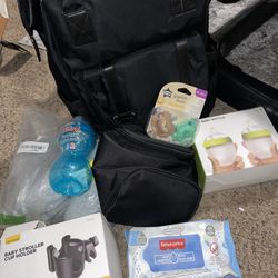 Diaper Bag Plus Baby Items