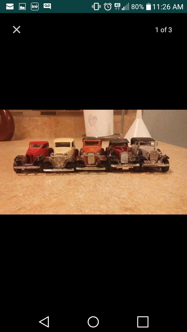 Vintage Yatming Toy Car collection