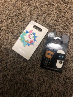 Two Disney pin