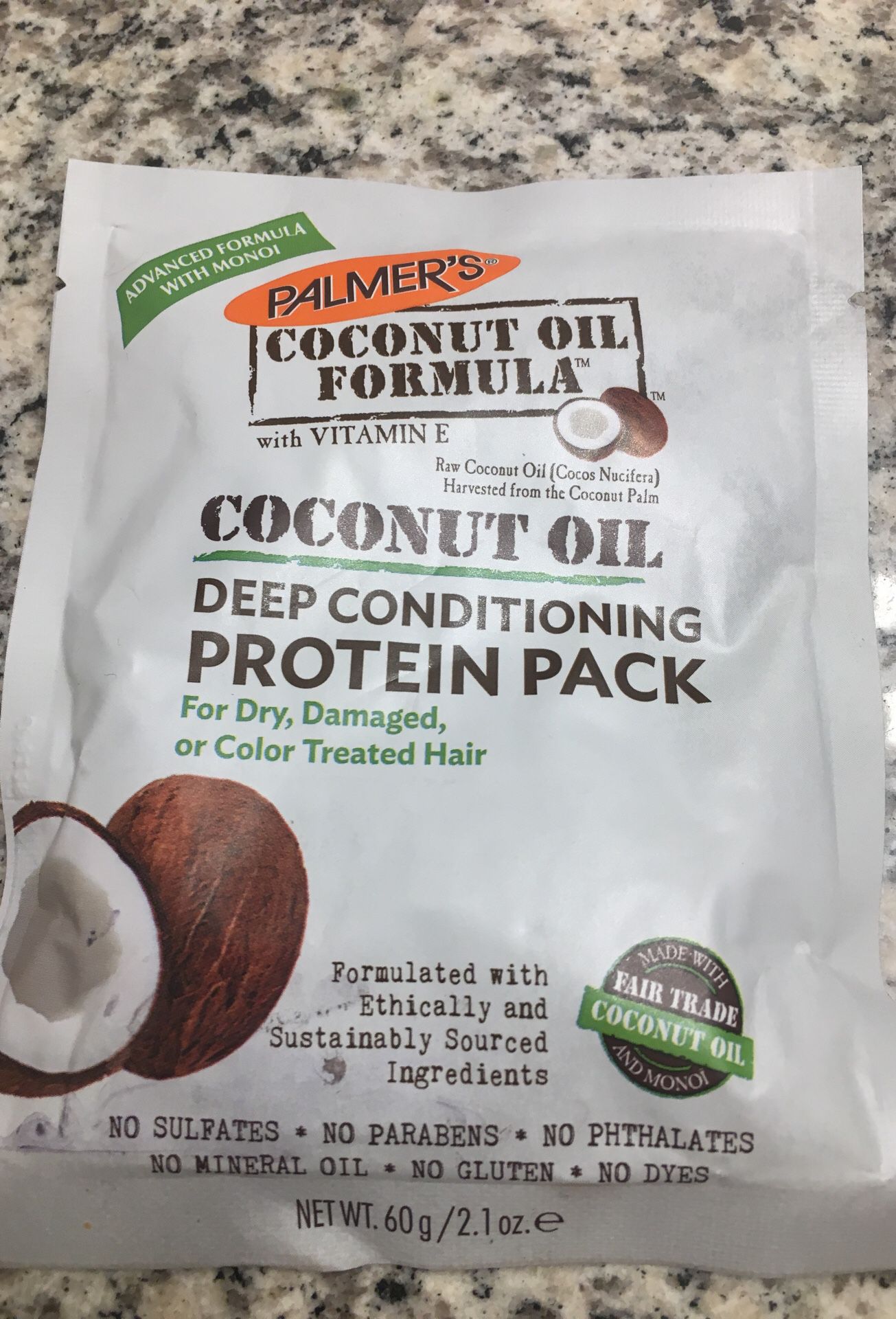 Coconut oil deep conditioner protein pack new