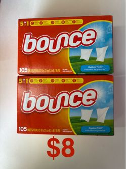 Bounce Outdoor Fresh Dryer Sheets 2-Pack