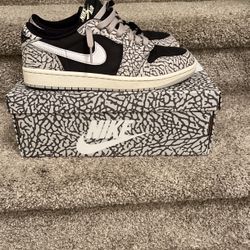 Jordan 1 Low OG Black Cement