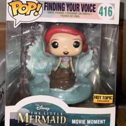 Funko Pop! #416 Disney Movie Moments Finding Your Voice Hot Topic Exc NEW
