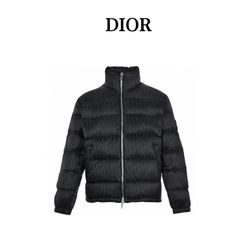 Dior Oblique Monogram Puffer Jacket - Black (Brand New / NWT)
