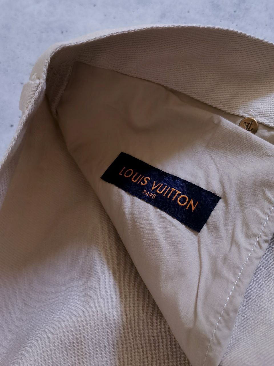 Louis Vuitton Monogram Workwear Carpenter Pants Off-White
