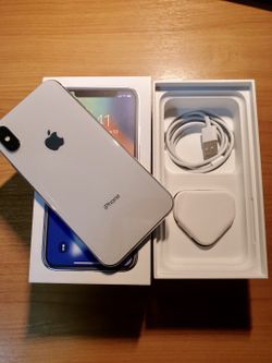 IPhone X 256 GB, White, Perfect condition like New