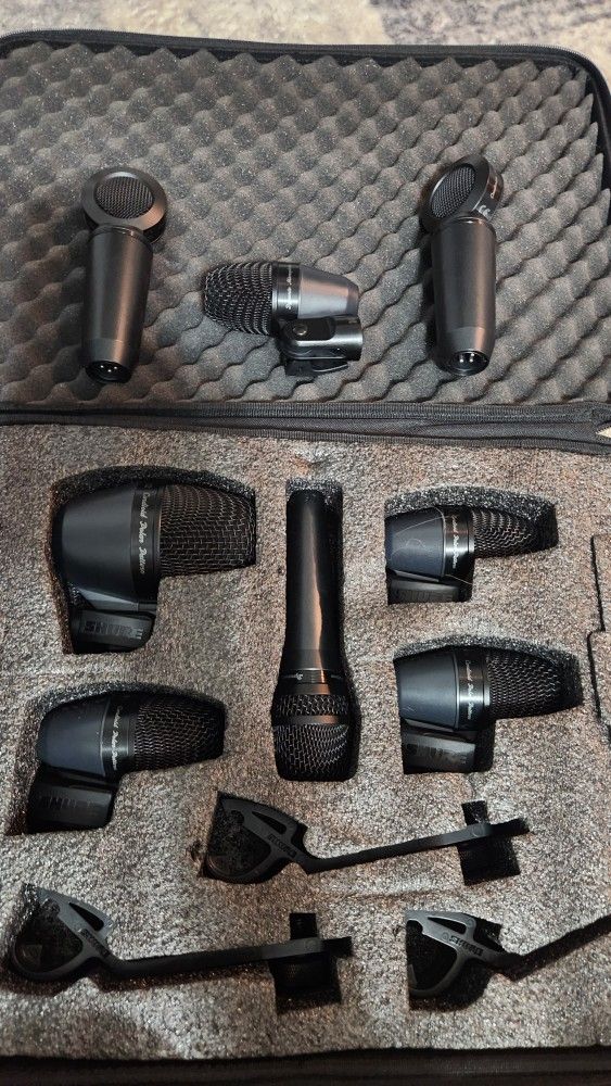 Shure PGA mics