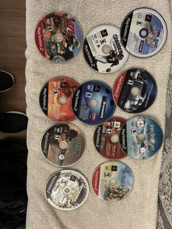 Playstation 2 A Lot Of Discs