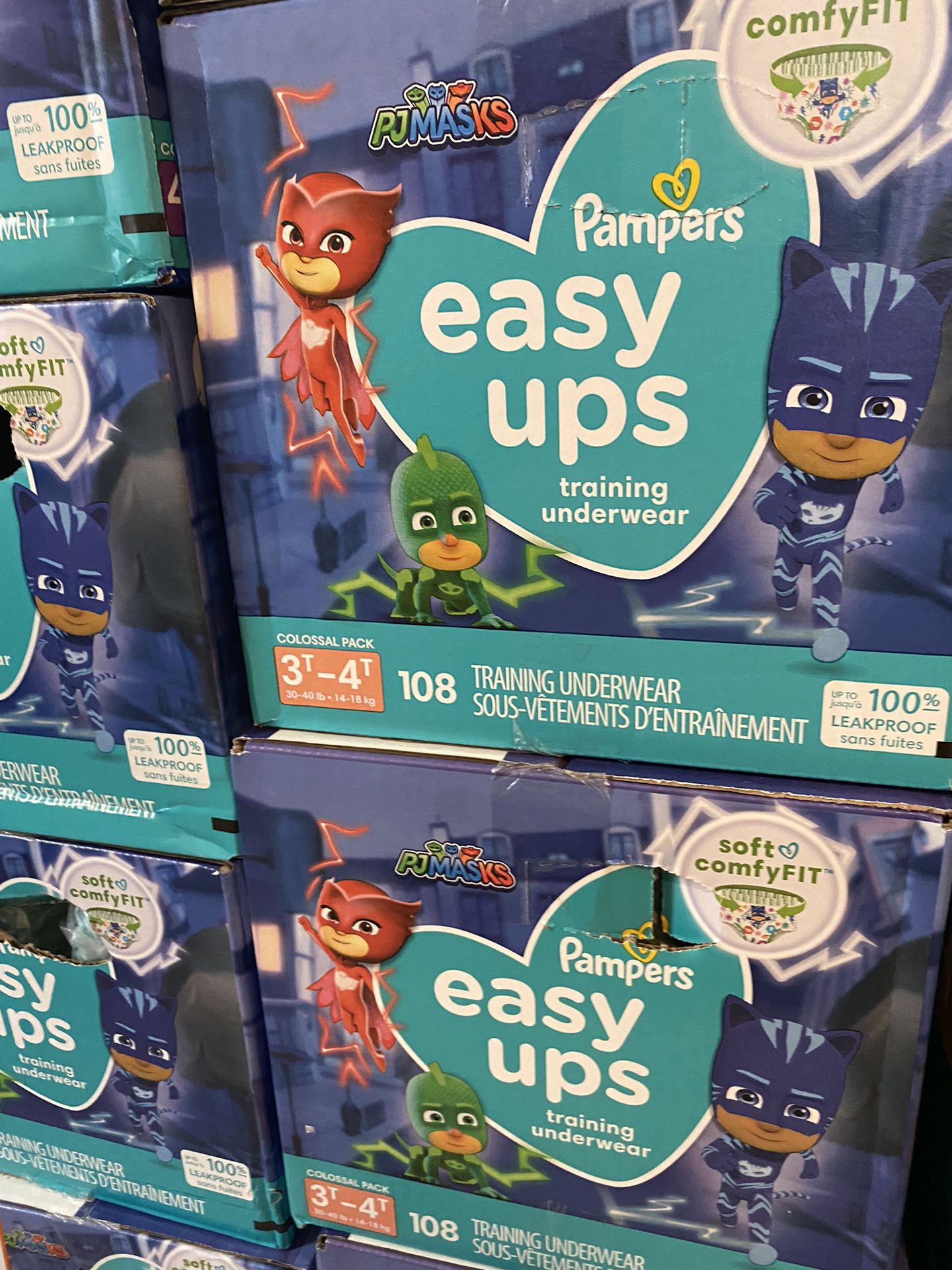 Pampers Easy Ups Size 3t-4t,4t-5t($35 Each Or 2/$65)