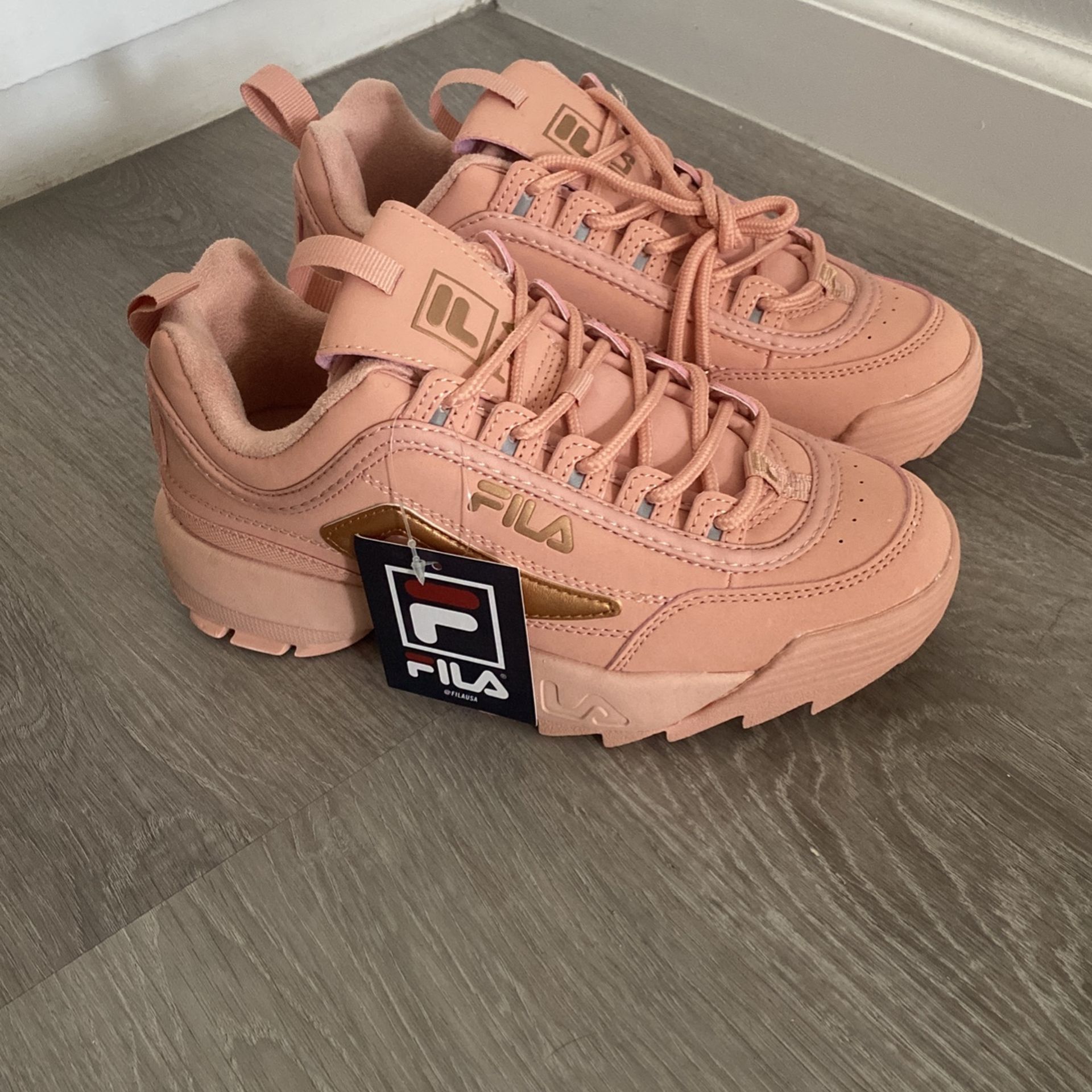 Pink Fila Shoes Limited Edition $100 OBO for Sale in Vista, CA -