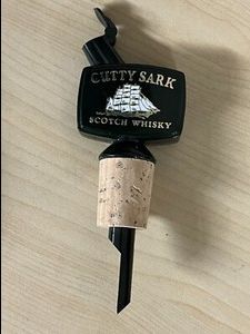 Vintage Cutty Sark Scotch Whisky Bottle Opener Shot Pourer