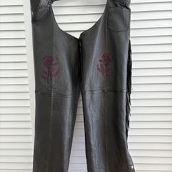 Leather Female Chaps