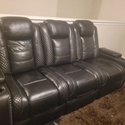 3 Seat Power Reclining Chairs/Sofa