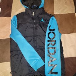 Boy's Large Air Jordan Hoodie Sweatshirt / Jacket