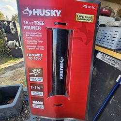 Husky 16 Ft Tree Pruner Brand New Hardened Steel Blade Never Open $60 Cash Firm