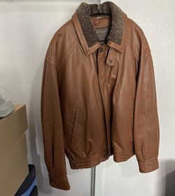 MARCO PIERGUIDI LEATHER JACKET