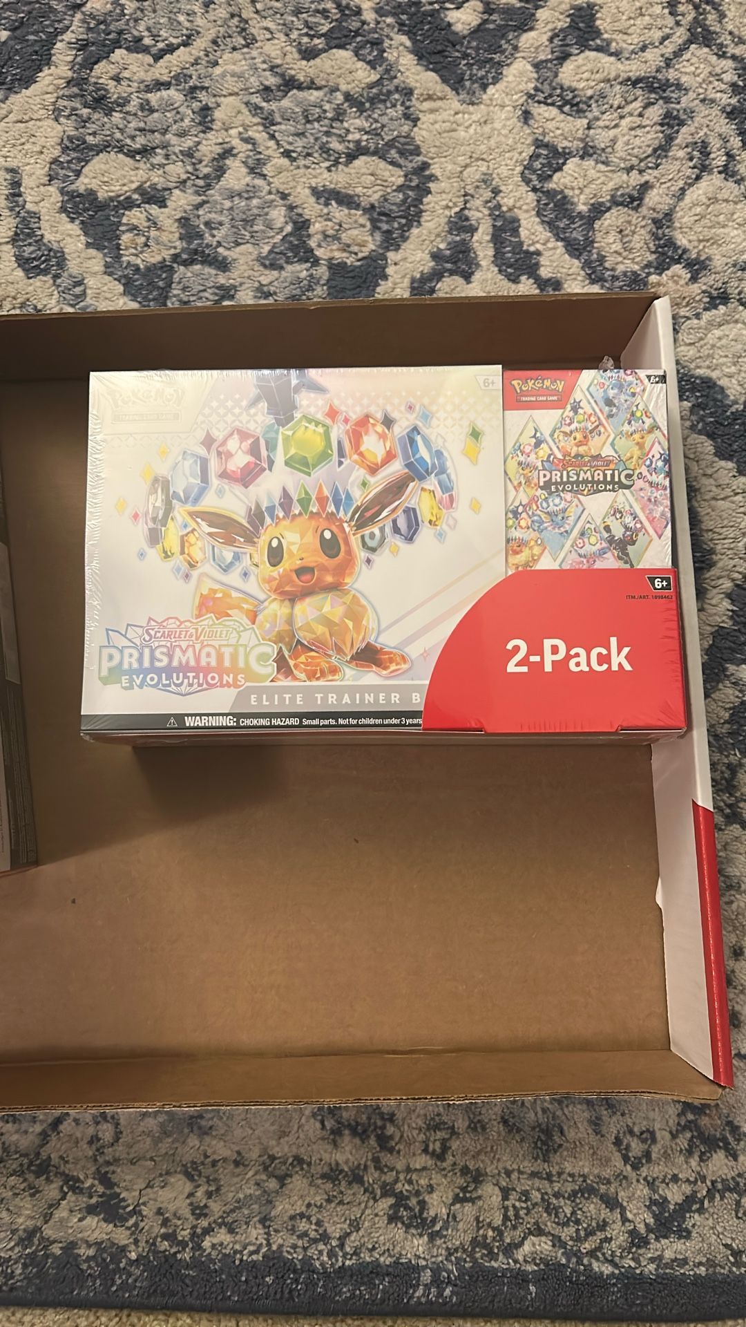 Prismatic Evolutions 2-Pack ETB and Booster Bundle