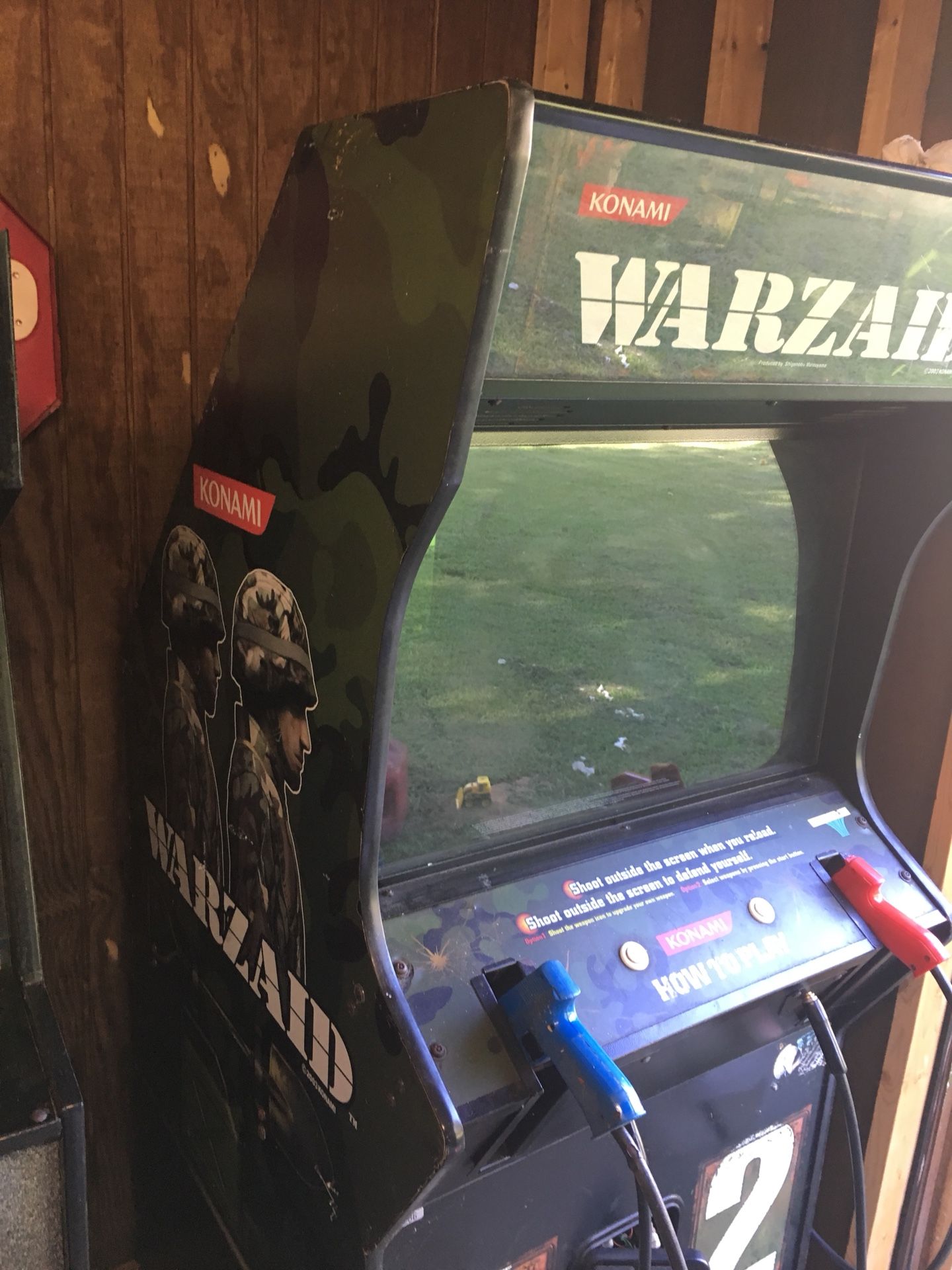 Warzaid arcade shooting game