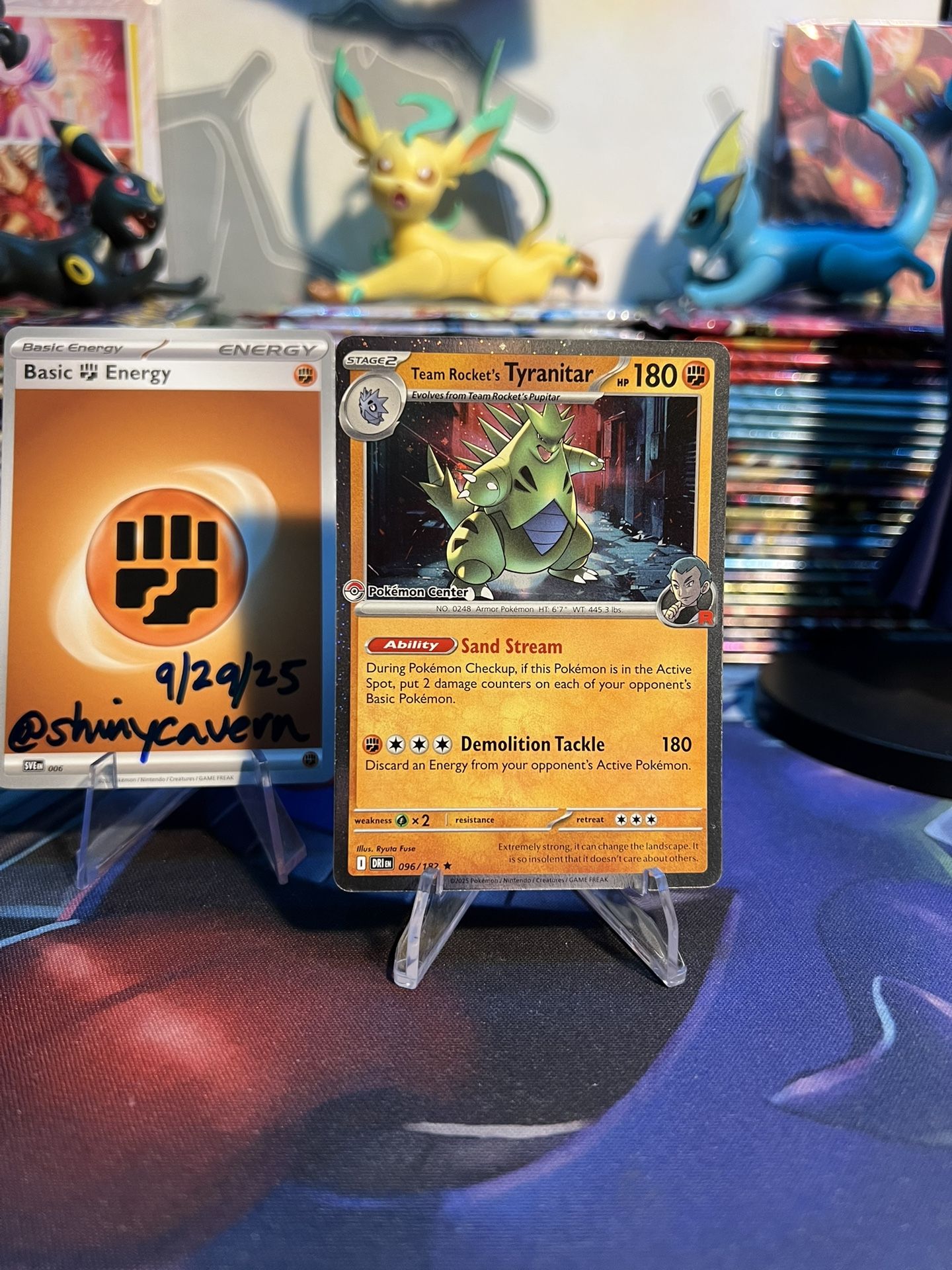 Team Rocket’s Tyranitar 96/182 (Pokemon Center)