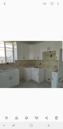 Kitchen cabinets