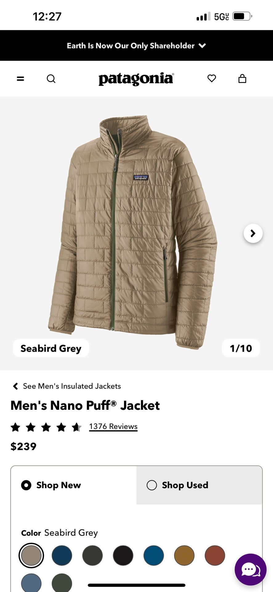Patagonia Mens Large