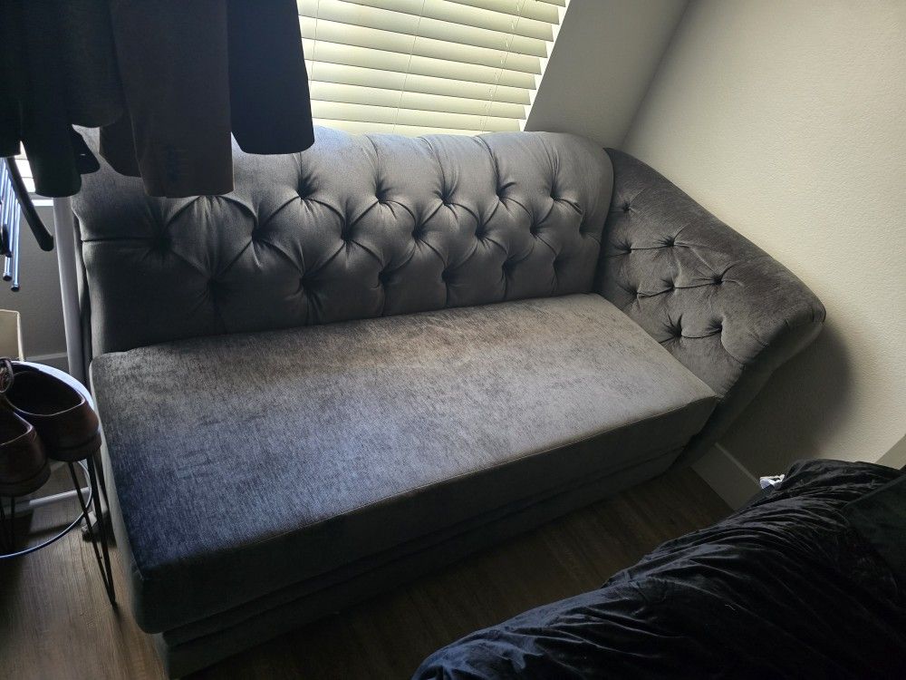 Gray Sofa Chaise