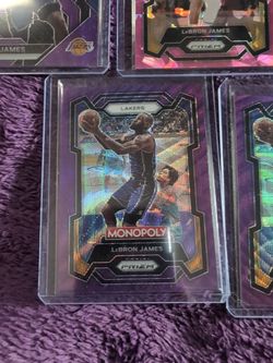 LeBron James Panini Prizm Cards
